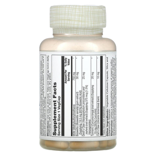 Solaray, MSM, 750 mg, 90 VegCaps - HealthCentralUSA