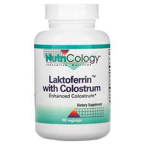 Nutricology, Laktoferrin with Colostrum, 90 Vegicaps - HealthCentralUSA