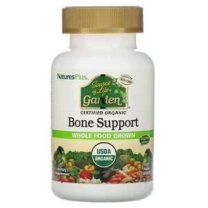 Nature's Plus, Source of Life Garden, Organic Bone Support, 120 Vegan Capsules - HealthCentralUSA