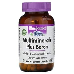 Bluebonnet Nutrition, Multiminerals, Plus Boron, 180 Vcaps - HealthCentralUSA