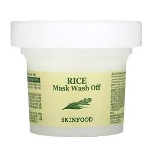 Skinfood, Rice Beauty Mask Wash Off, 3.52 oz (100 g) - HealthCentralUSA