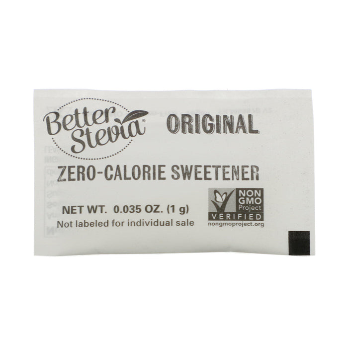 Now Foods, Better Stevia, Zero-Calorie Sweetener, Original, 100 Packets, 3.5 oz (100 g) - HealthCentralUSA