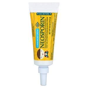 Neosporin, +Pain Relief Cream, For Kids Ages 2+, 0.5 oz (14.2 g) - HealthCentralUSA