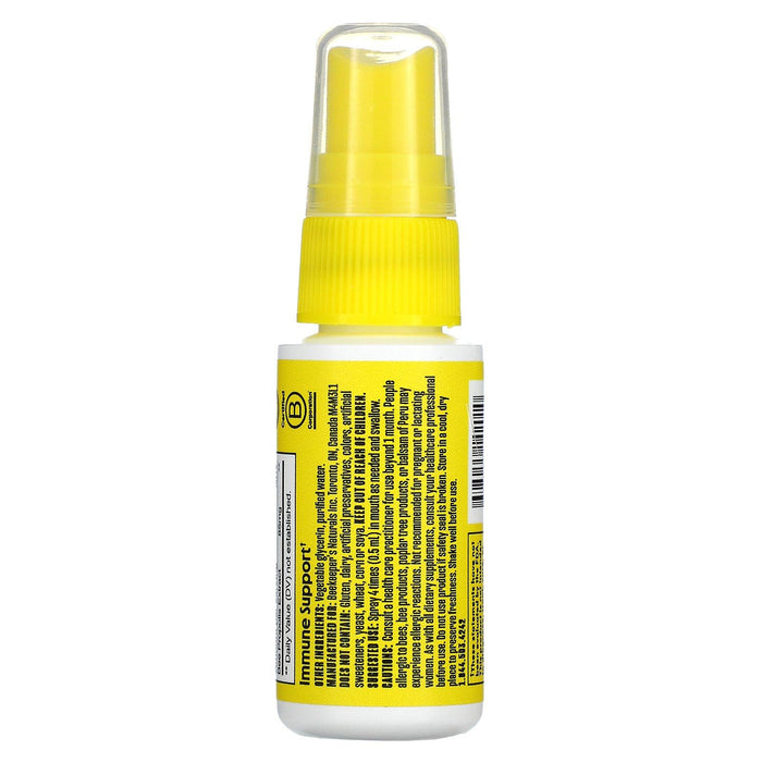 Beekeeper's Naturals, B. Immune, Propolis Throat Spray, 1.06 fl oz (30 ml) - HealthCentralUSA