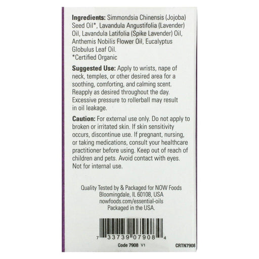 Now Foods, Essential Oils, Head Relief Roll-On, 1/3 fl oz (10 ml) - HealthCentralUSA