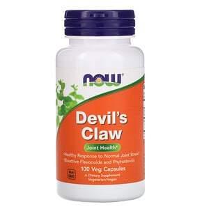 Now Foods, Devil's Claw, 100 Veg Capsules - HealthCentralUSA