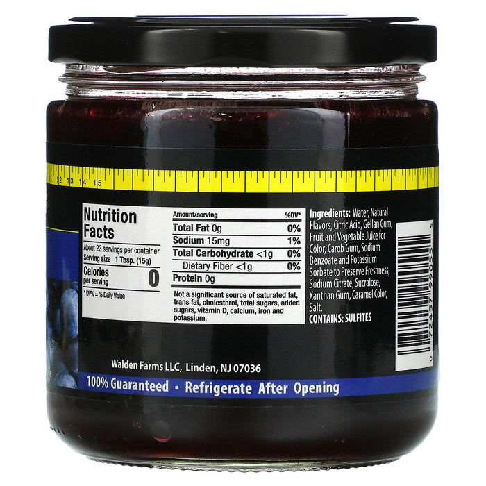 Walden Farms, Blueberry Fruit Spread, 12 oz (340 g) - HealthCentralUSA
