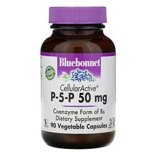 Bluebonnet Nutrition, P-5-P, 50 mg, 90 Vcaps - HealthCentralUSA