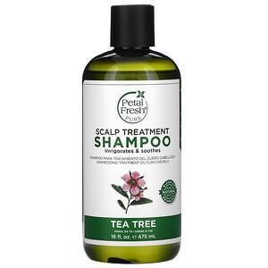 Petal Fresh, Scalp Treatment Shampoo, Tea Tree, 16 fl oz (475 ml) - HealthCentralUSA