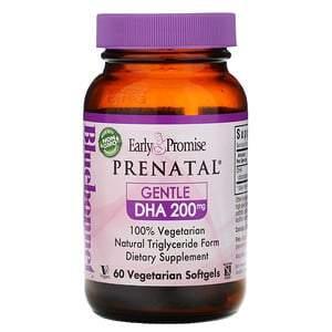 Bluebonnet Nutrition, Early Promise Prenatal, Gentle DHA, 200 mg, 60 Vegetarian Softgels - HealthCentralUSA