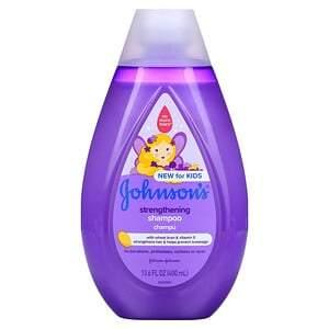 Johnson's Baby, Kids, Strengthening Shampoo, 13.6 fl oz (400 ml) - HealthCentralUSA
