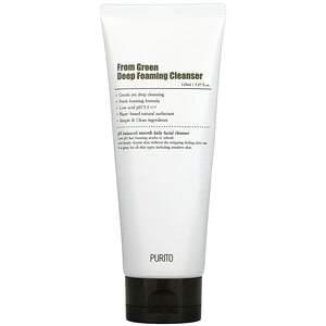 Purito, From Green Deep Foaming Cleanser, 5.07 fl oz (150 ml) - HealthCentralUSA