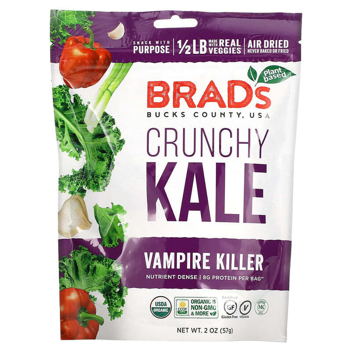 Brad's Plant Based, Crunchy Kale, Vampire Killer, 2 oz (57 g)