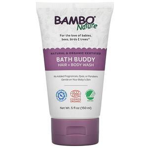 Bambo Nature, Bath Buddy Hair + Body Wash, 5 fl oz (150 ml) - HealthCentralUSA