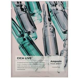 Heimish, Cica Live, Ampoule Beauty Mask Sheet, 5 Sheets, 30 ml Each - HealthCentralUSA