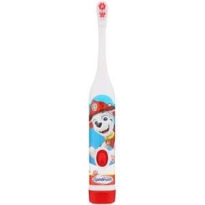 Arm & Hammer, Kid's Spinbrush, Paw Patrol, Soft, 1 Battery Powered Toothbrush - HealthCentralUSA