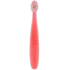 RADIUS, Totz Brush, 18 Months +, Extra Soft, Coral, 1 Toothbrush - HealthCentralUSA