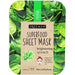 Freeman Beauty, Superfood Beauty Sheet Mask, Brightening Spinach, 1 Mask, 0.84 fl oz (25 ml) - HealthCentralUSA