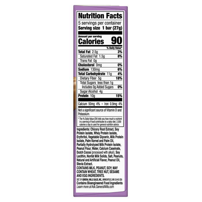 Protein One, Protein Bars, Peanut Butter Chocolate, 5 Bars, 0.96 oz (27 g) Each - HealthCentralUSA