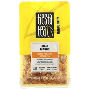 Tiesta Tea Company, Premium Loose Leaf Tea, Maui Mango, Caffeine Free, 2.2 oz (62.4 g) - HealthCentralUSA