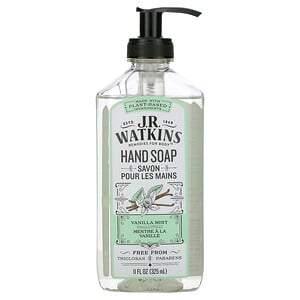 J R Watkins, Hand Soap, Vanilla Mint, 11 fl oz (325 ml) - HealthCentralUSA