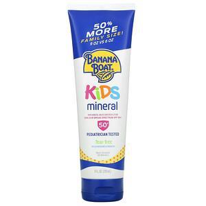 Banana Boat, Kids Mineral Based Sunscreen Lotion, SPF 50+, 9 fl oz (270 ml) - HealthCentralUSA
