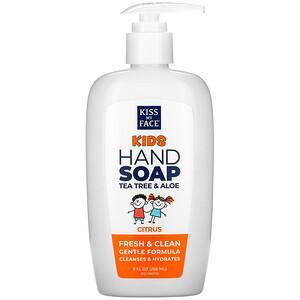 Kiss My Face, Kids Hand Soap, Citrus, 9 fl oz (266 ml) - HealthCentralUSA