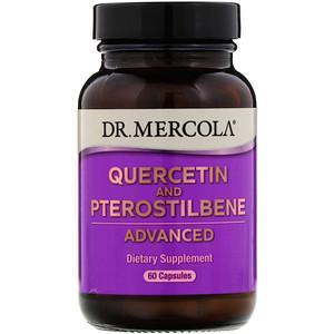 Dr. Mercola, Quercetin and Pterostilbene Advanced, 60 Capsules - HealthCentralUSA