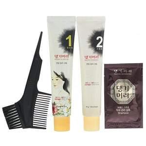 Doori Cosmetics, Daeng Gi Meo Ri, Medicinal Herb Hair Color, Dark Brown, 1 Kit - HealthCentralUSA