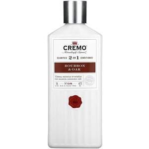 Cremo, 2 In 1 Shampoo & Conditioner, No. 08, Bourbon & Oak, 16 fl oz (473 ml) - HealthCentralUSA
