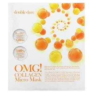 Double Dare, OMG! Collagen Micro Beauty Mask, 1 Sheet, 0.98 oz (28 g) - HealthCentralUSA