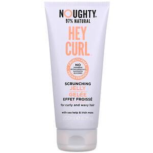 Noughty, Hey Curl, Scrunching Jelly, For Curly and Wavy Hair, 6.7 fl oz (200 ml) - HealthCentralUSA