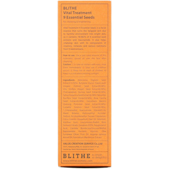 Blithe, Vital Treatment, 9 Essential Seeds, 5 fl oz (150 ml) - HealthCentralUSA
