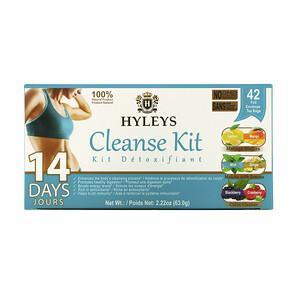 Hyleys Tea, 14 Days Cleanse Kit, 42 Tea Bags, 2.22 oz (63 g) - HealthCentralUSA