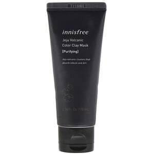 Innisfree, Jeju Volcanic Color Clay Beauty Mask, Purifying, 2.36 fl oz (70 ml) - HealthCentralUSA