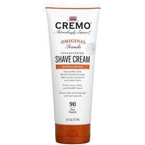 Cremo, Original Shave Cream, Sandalwood, 6 fl oz (177 ml) - HealthCentralUSA