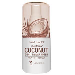 Wet n Wild, PhotoFocus 3-in-1 Primer Water, In Love With Coco, 1.52 fl oz (45 ml) - HealthCentralUSA