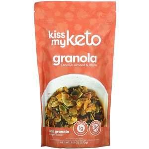 Kiss My Keto, Keto Granola, Coconut, Almond & Pecan, 9.5 oz (270 g) - HealthCentralUSA