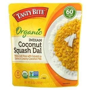Tasty Bite, Organic Indian Coconut Squash Dal, Mild, 10 oz (285 g) - HealthCentralUSA