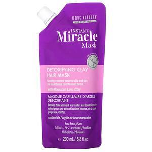 Marc Anthony, Instant Miracle Mask, Detoxifying Clay Hair Mask, 6.8 fl oz (200 ml) - HealthCentralUSA