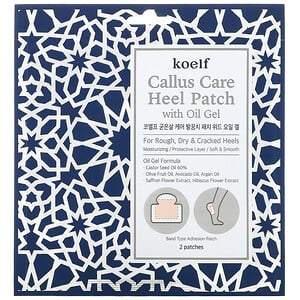 Koelf, Callus Care Heel Patch with Oil Gel, 3 Pouches - HealthCentralUSA