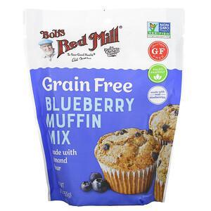 Bob's Red Mill, Grain Free, Blueberry Muffin Mix, Made With Almond Flour, 9 oz (255 g) - HealthCentralUSA