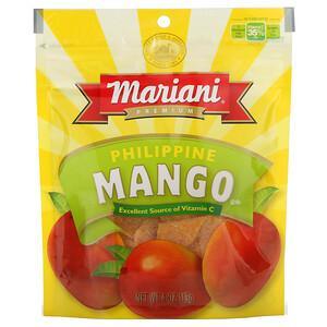 Mariani Dried Fruit, Philippine, Mango, 4 oz (113 g) - HealthCentralUSA