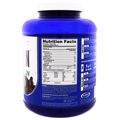 Gaspari Nutrition, MyoFusion, Advanced Protein, Milk Chocolate, 4 lbs (1.81 kg) - HealthCentralUSA