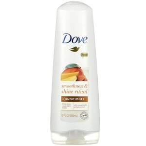Dove, Smoothness & Shine Ritual Conditioner, For Dull and Dry Hair, Mango Butter And Almond Oil, 12 fl oz (355 ml) - HealthCentralUSA