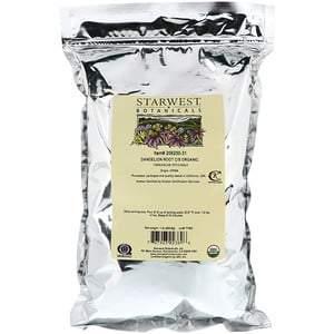 Starwest Botanicals, Organic, Dandelion Root C/S, 1 lb (453.6 g) - HealthCentralUSA