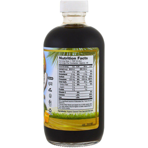 Dynamic Health Laboratories, Organic Coconut Aminos, Seasoning Sauce, 8 fl oz (237 ml) - HealthCentralUSA