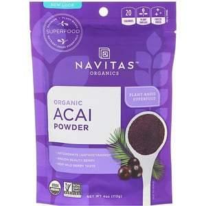 Navitas Organics, Organic Acai Powder, 4 oz (113 g) - HealthCentralUSA