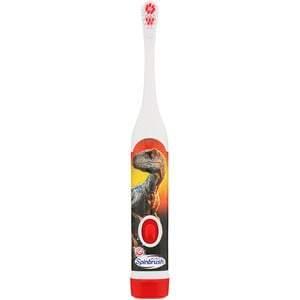 Arm & Hammer, Kid's Spinbrush, Jurassic World, Soft, 1 Battery Powered Toothbrush - HealthCentralUSA