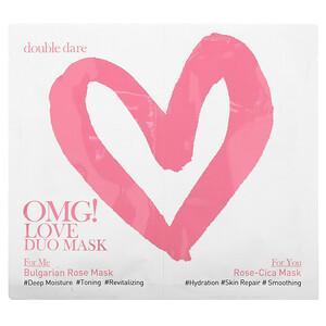 Double Dare, OMG! Love Duo Beauty Mask, 2 Masks - HealthCentralUSA